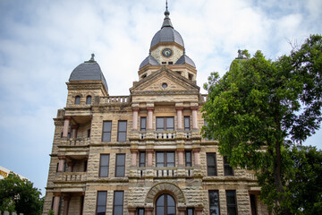 The Old Courthouse in Denton, Texas