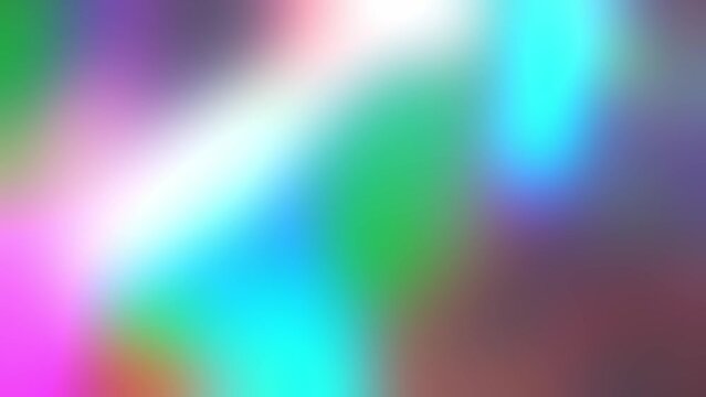 Colorful rainbow bright blurry gradient abstract moving background