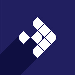 FISH ICON LOGO TEMPLATE VECTOR