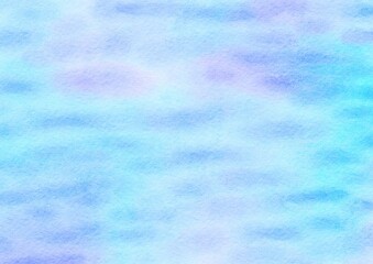 Watercolor background with water ripples