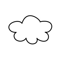Cloud Doodle Line 