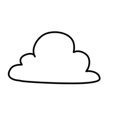 Cloud Doodle Line 