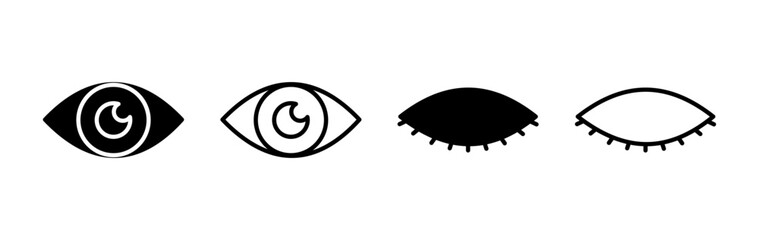 Eye icon. Look and Vision icon. Eye vector icon