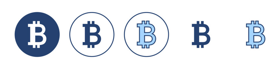 Bitcoin icon vector. bitcoin sign and symbol. payment symbol. cryptocurrency logo