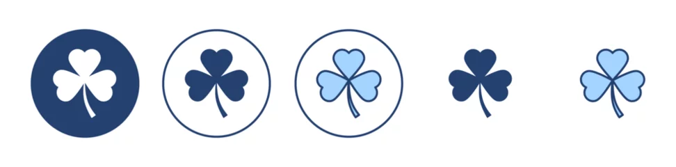 Foto op Plexiglas Clover icon vector. clover sign and symbol. four leaf clover icon. © avaicon