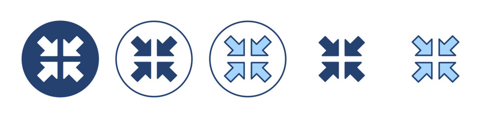 Fullscreen Icon vector. Expand to full screen sign and symbol. Arrows symbol