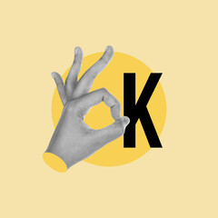 hand, ok, everything is fine, approval, yes, I like it, affirmation, sign that everything is fine,...