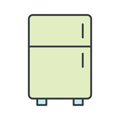 Refrigerator icon vector design templates simple and modern