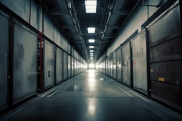 Industrial storage facility. Generative AI