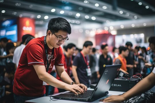 Join the Virtual Revolution with Chinese Tech Enthusiasts: Uniting at LAN Parties and Gaming Forums for an Epic Gaming Extravaganza


