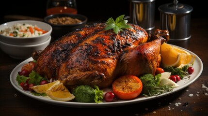 christmas turkey winter theme, christmas background and wallpaper