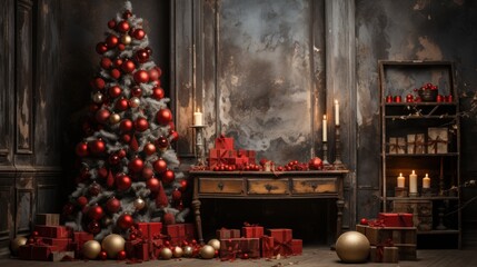 christmas tree, winter theme, christmas background and wallpaper