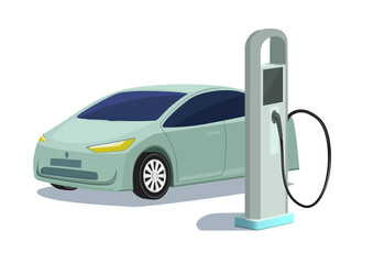 electric car charging station