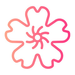 sakura gradient icon