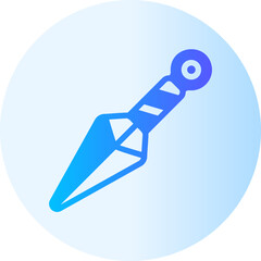 kunai gradient icon