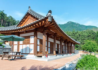 Korea traditional architecture house in Hanok, Donguibonga
