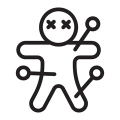 voodoo line icon