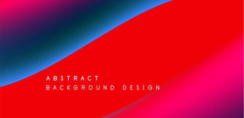 Abstract vector backdrop with fluid, geometric elements. Harmonious blend of form and color, evoking dynamic and captivating visual landscape for wallpaper, banner, background, landing page