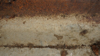 Rusted iron roof texture background