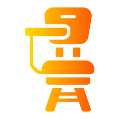 chair Gradient icon