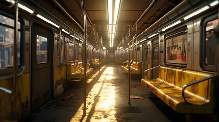 Obraz premium train in motion