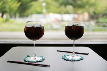 純喫茶店のハンドドリップ・水出しアイスコーヒー