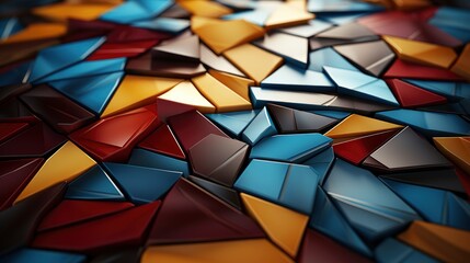 Colorful Geometric Shapes Mosaic Background , Background Image,Desktop Wallpaper Backgrounds, Hd