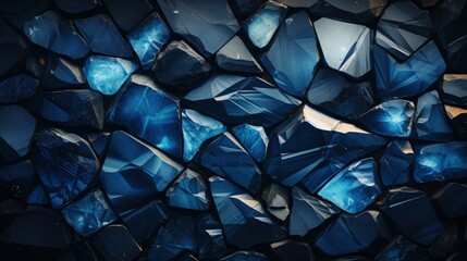 Dark Blue Polygonal Background , Background Image,Desktop Wallpaper Backgrounds, Hd