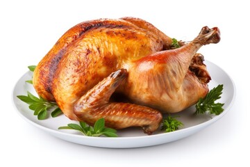 Thanksgiving roasted chicken