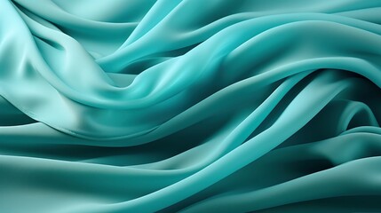 Turquoise Background With Wavy Shapes , Background Image,Desktop Wallpaper Backgrounds, Hd