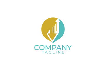 Business & consulting and marketing logo and vector template