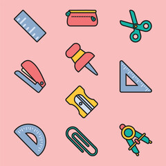 Stationary Boho Hand Drawn