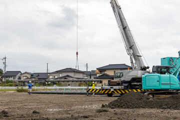 建築基礎の補強工事