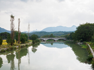 Scenery of Huangshan Hongcun scenic area, Anhui Province, China