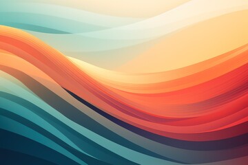 Obraz premium abstract colorful waves background