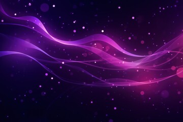 Fototapeta na wymiar abstract purple lines and dots background