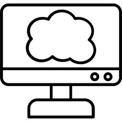 Cloud Computing Icon