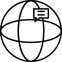 Naklejka premium Online Icon