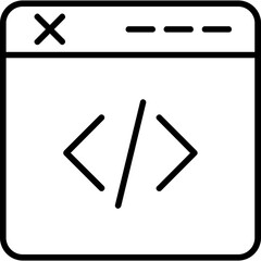 Obraz premium Browser Icon