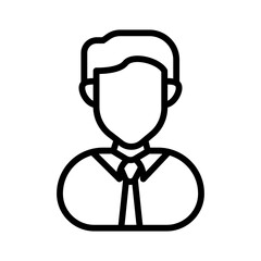 Business Man icon in vector. Illustration