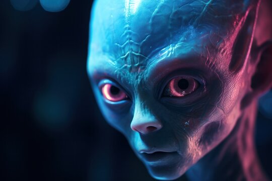 portrait of an alien