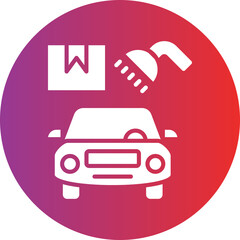 Vector Design Wash Packages Icon Style