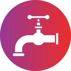 Vector Design Faucet Icon Style