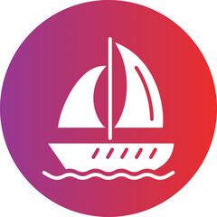 Vector Design Boat Icon Style