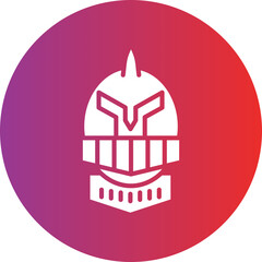 Vector Design Knight Icon Style