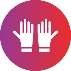 Vector Design Gloves Icon Style