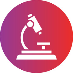 Vector Design Microscope Icon Style