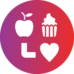 Vector Design Food Alternative Icon Style