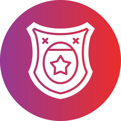 Vector Design Crest Icon Style