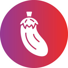 Vector Design Eggplant Icon Style
